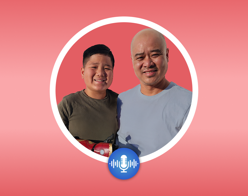 Podcast episode 16: How Joe’s benefits changed his son’s life